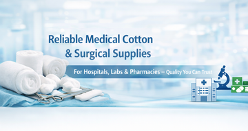 How a Medical Cotton Supplier in Haryana Can Be Helpful for Hospitals, Labs & Pharmacies?