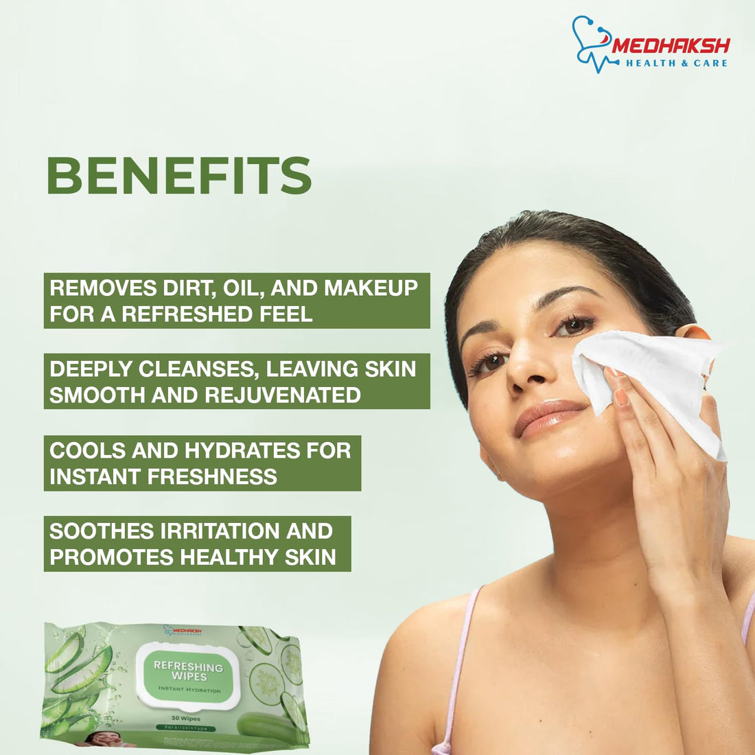 refreshing face wipes