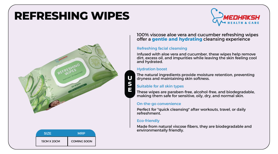 refreshing wipes suppliers in india